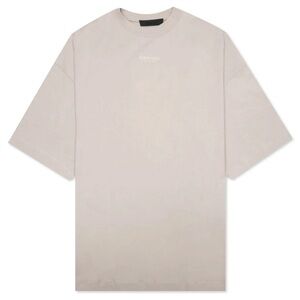 Essentials Fear Of God Mens Silver Cloud T-Shirt Size Medium